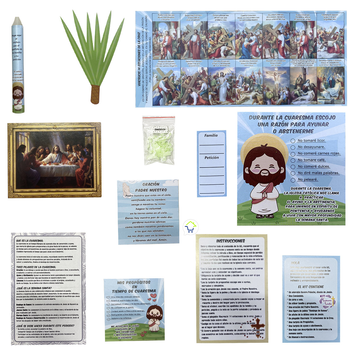 Miniatura 2 de Kit Para Semana Santa Caja Ritual KSS